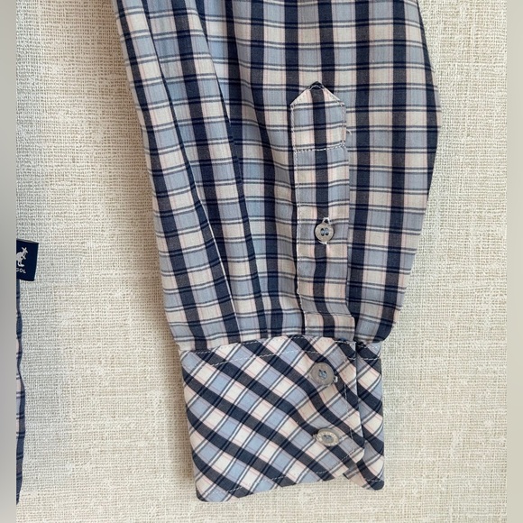 Kangol Mens Button Down Plaid Long Sleeve Shirt UK Size Medium - Picture 8 of 13